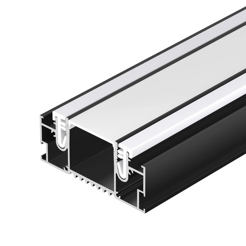 Профиль STRETCH-32-CEIL-CENTER-2000 BLACK (Arlight, Алюминий)