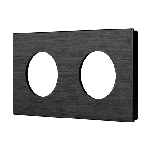 Рамка алюминиевая FRM-PRESTO-ALR-2-BK (Arlight, -)