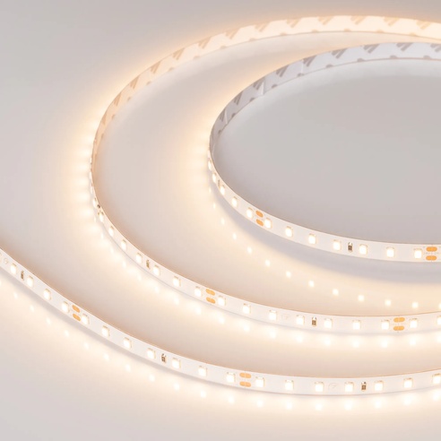 Лента светодиодная RT-A98-8mm 24V Warm2700 (10 W/m, IP20, 2835, 5m) (Arlight, Открытый)