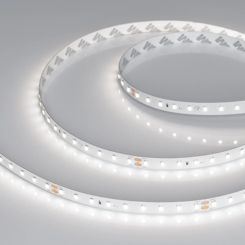 Лента светодиодная RT-A90-10mm 24V White6000 (4.8 W/m, IP20, 2835, 5m) (Arlight, высок.эфф.200 лм/Вт)