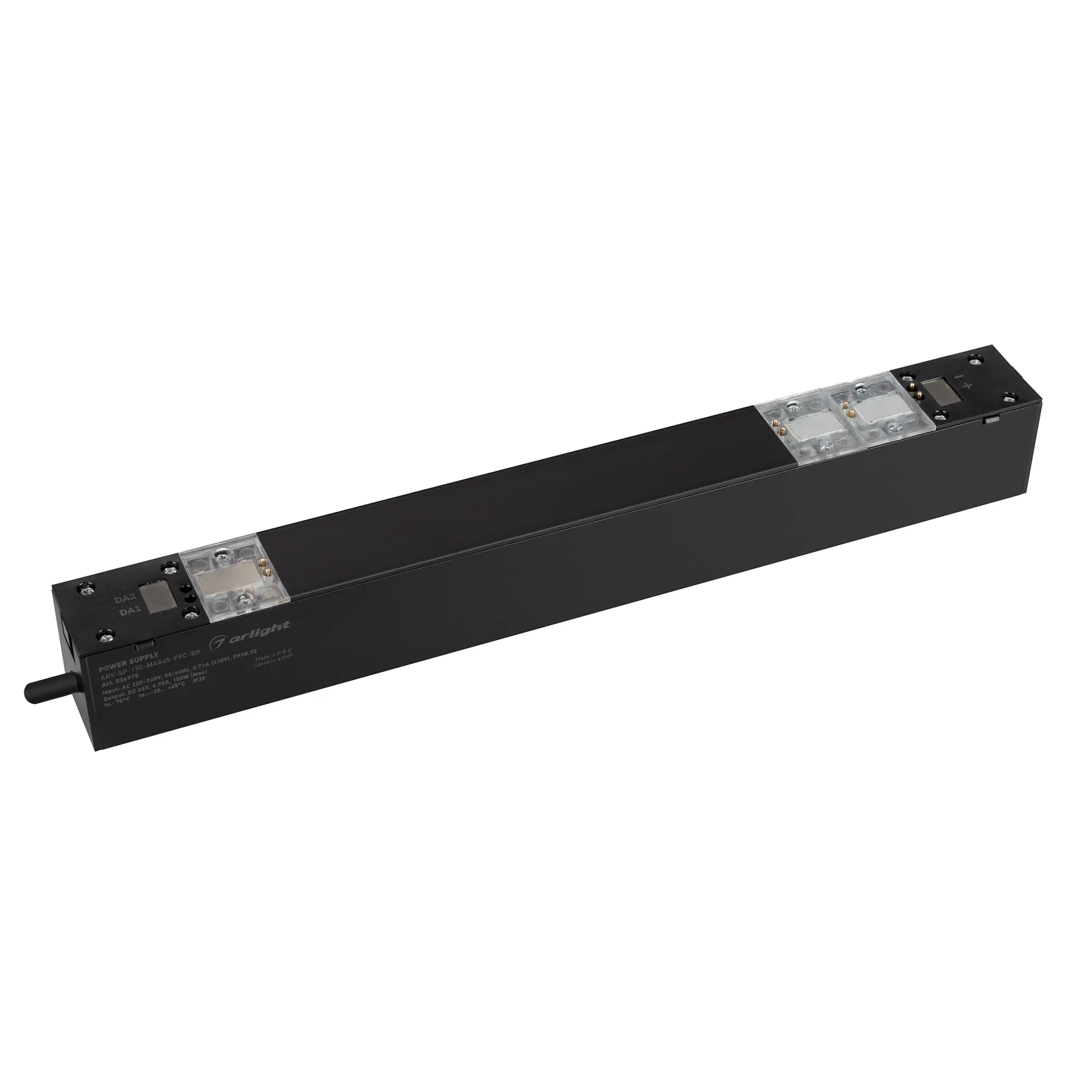 Блок питания ARV-SP-150-MAG45-PFC-BK (24V, 6.25A, 150W) (Arlight, IP20 Пластик, 5 лет)