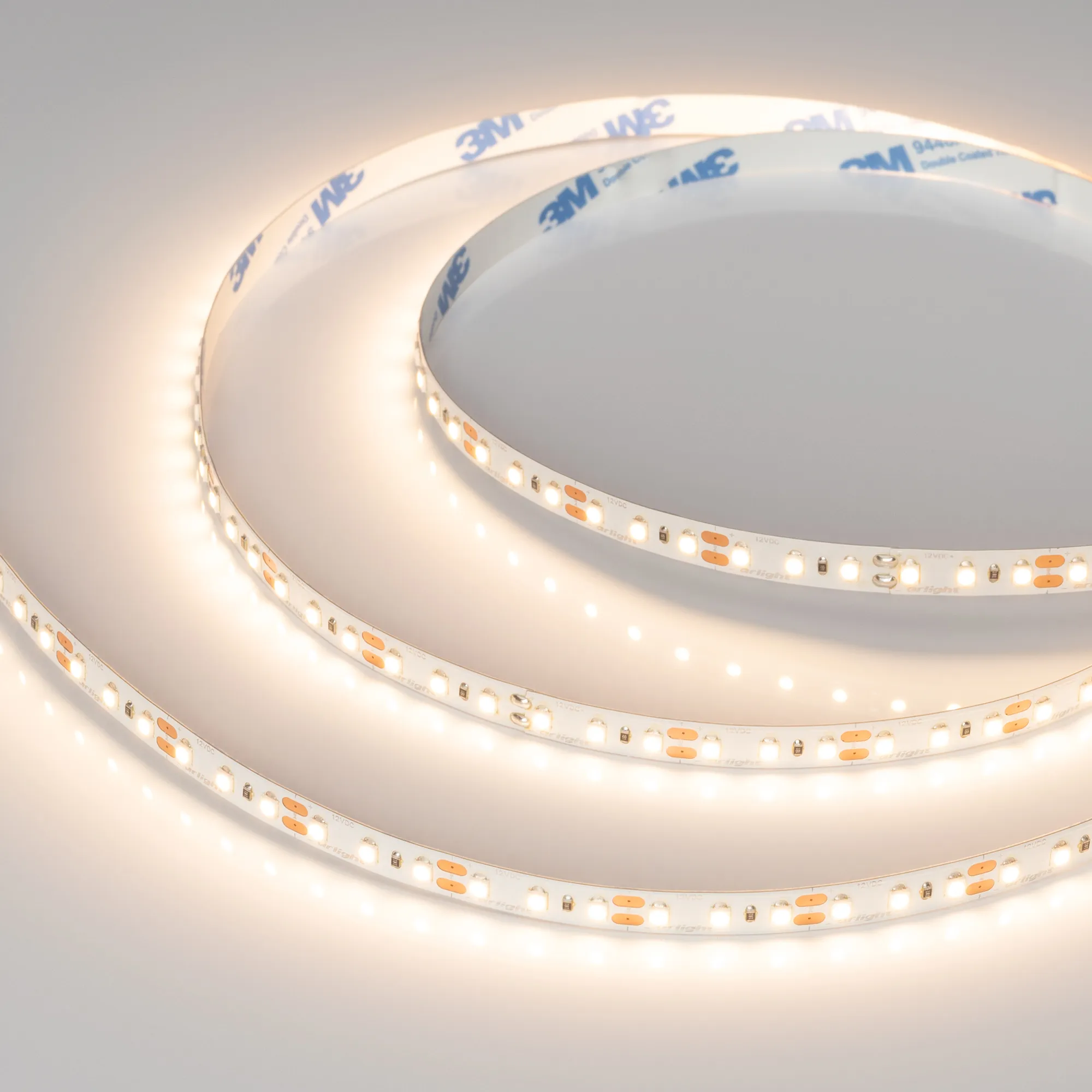 Лента светодиодная NT-A120-8mm 12V Warm3000 (9.6 W/m, IP20, 3528, 5m) (Arlight, 9.6 Вт/м, IP20)