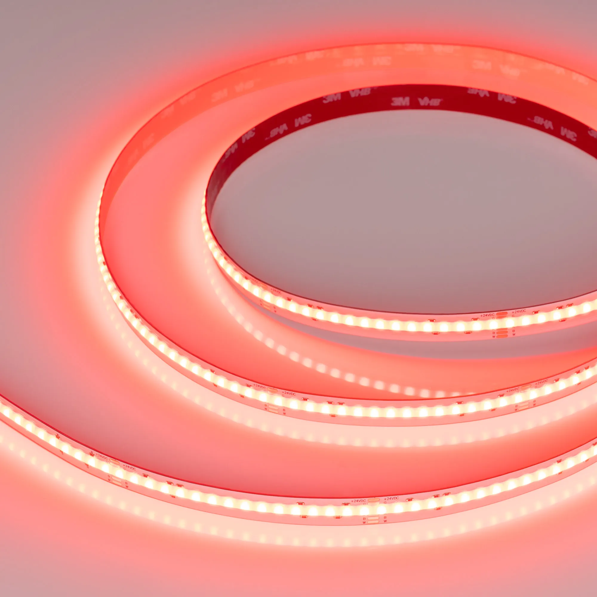 Лента светодиодная COB-X768-12mm 24V RGBW-Day (15 W/m, IP20, CSP, 5m) (Arlight, 5 лет)