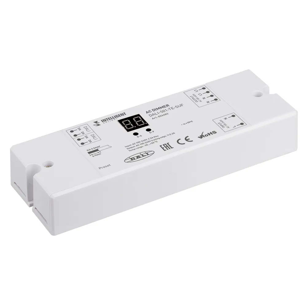 INTELLIGENT ARLIGHT Диммер DALI-501-TE-SUF (230V, 2.2A) (IARL, -) - изображение товара