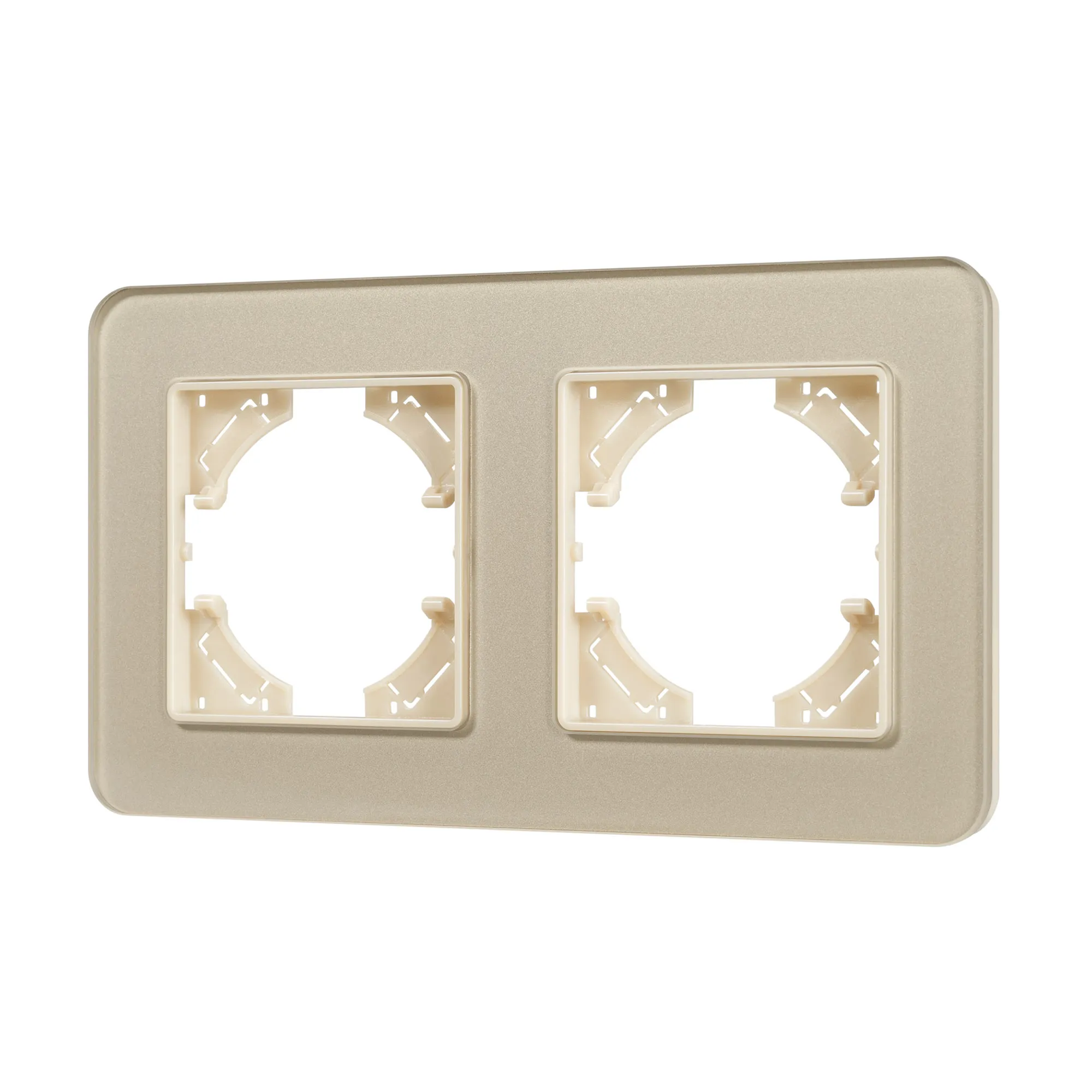 Рамка стеклянная FRM-OMALI-GS-2-GD (Arlight, -) - изображение товара