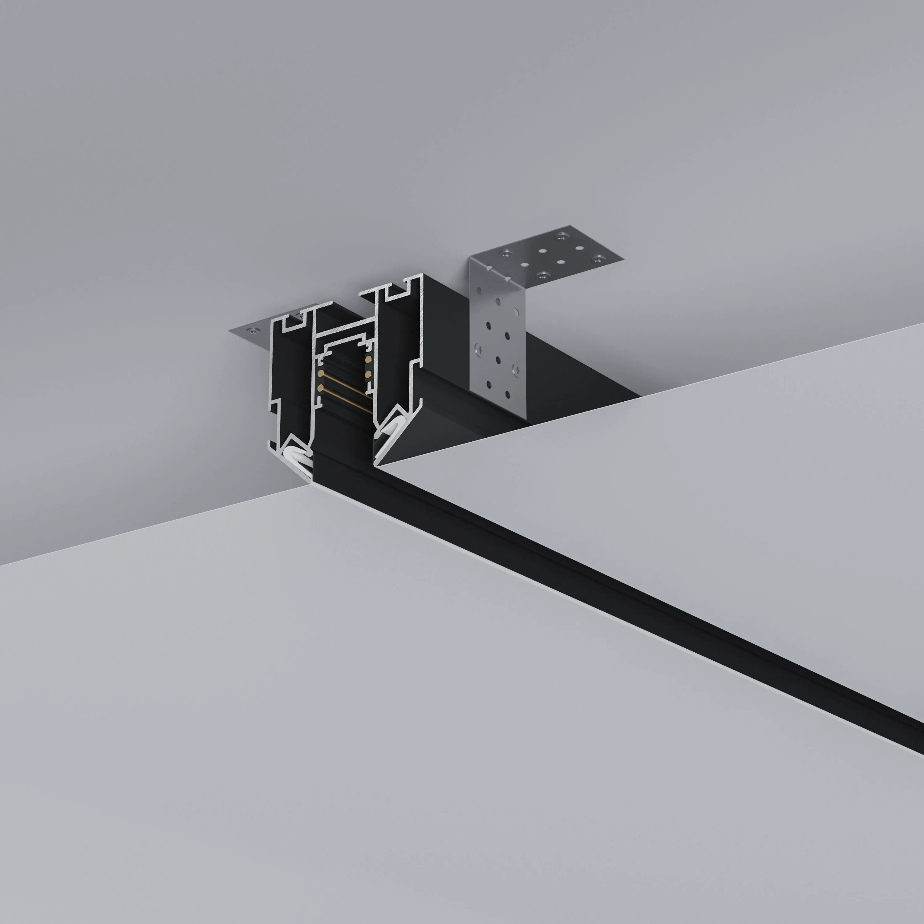 Крышка боковая MAG-ORIENT-COVER-SIDE-STR-2000 (BK) (Arlight, Пластик) - изображение товара