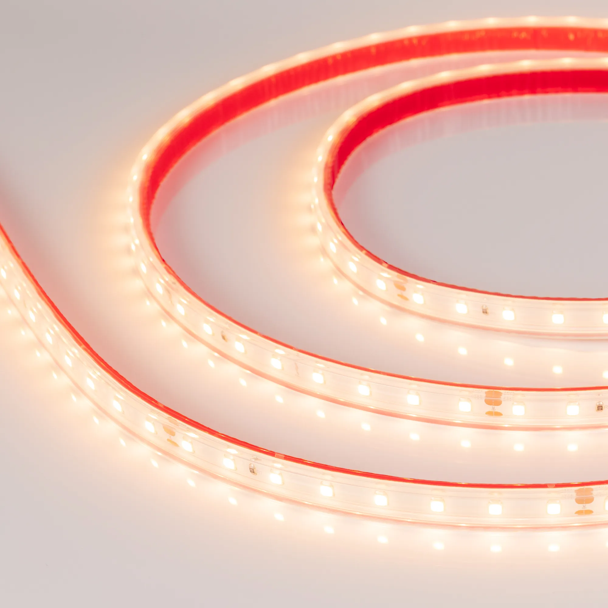 Лента светодиодная герметичная RTW-PS-A80-10mm 24V Warm3000 (6 W/m, IP67, 2835, 5m) (Arlight, 6 Вт/м, IP67) - изображение товара