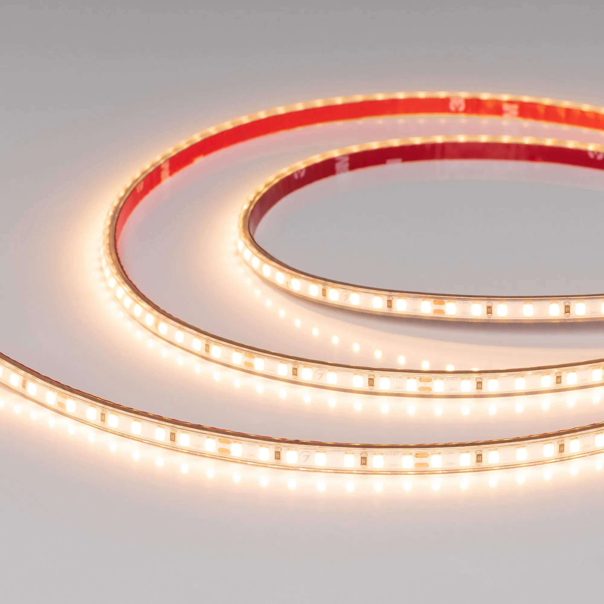 Лента герметичная RTW-PS-A140-7mm 24V Warm2700 (10 W/m, IP67, 5m) (Arlight, CRI>90) - изображение товара