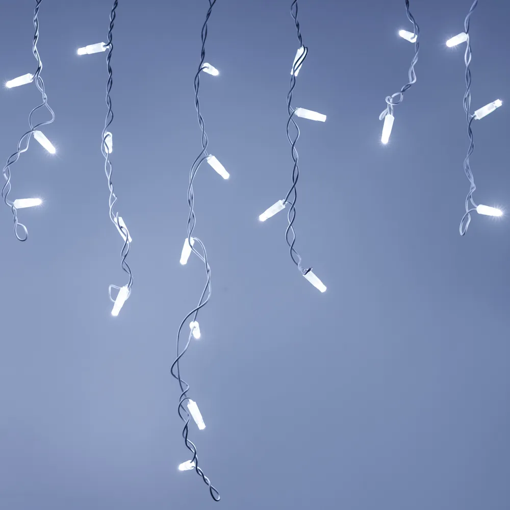 Светодиодная гирлянда ARD-EDGE-CLASSIC-2400x600-WHITE-88LED-FLASH WHITE (230V, 6W) (Ardecoled, IP65)