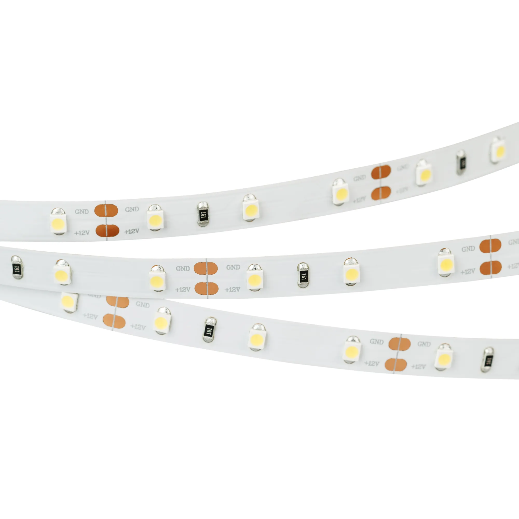 Лента светодиодная RT 2-5000 12V Warm2700 (3528, 300 LED, LUX) (Arlight, 4.8 Вт/м, IP20)