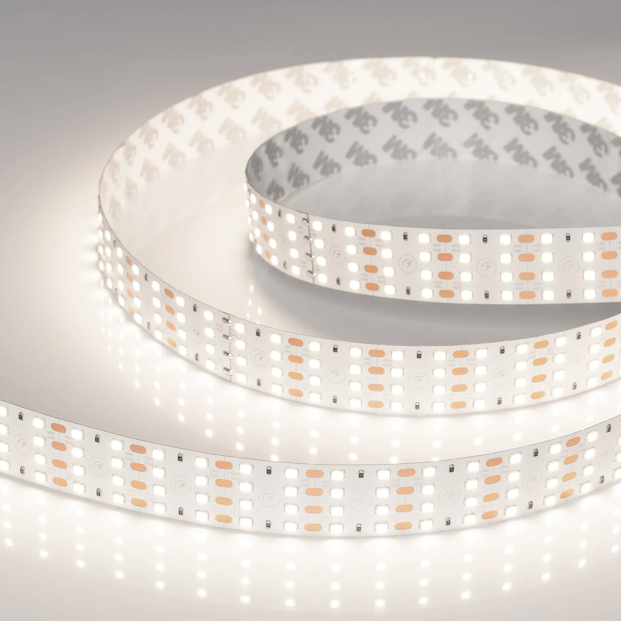 Лента UL-A320-24mm 24V Warm2700 (15 W/m, IP20, 3m) (Arlight, 7 лет)